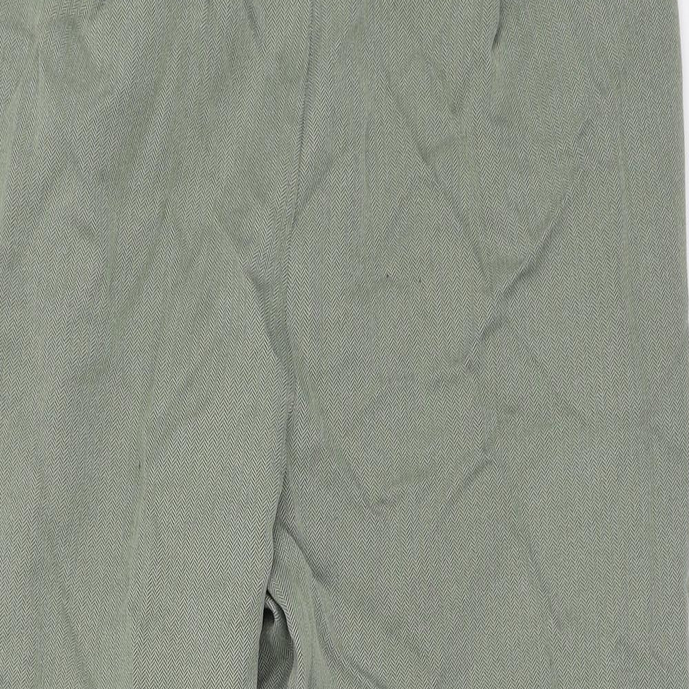 BHS Womens Green   Trousers  Size 18 L26 in