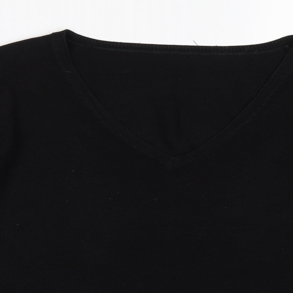 TU Womens Black   Pullover Jumper Size 12