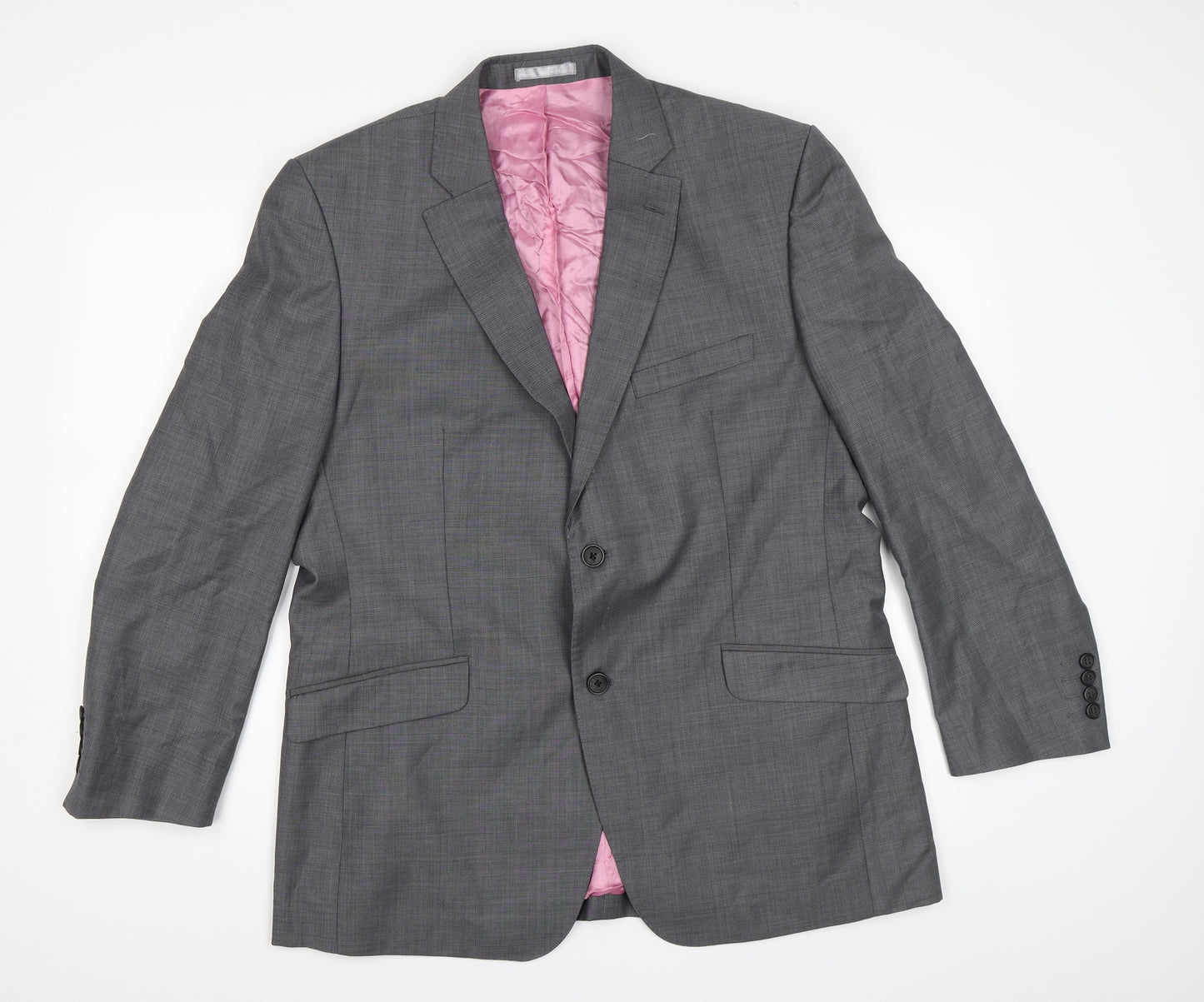Aspen & Court Mens Grey   Jacket Blazer Size 44