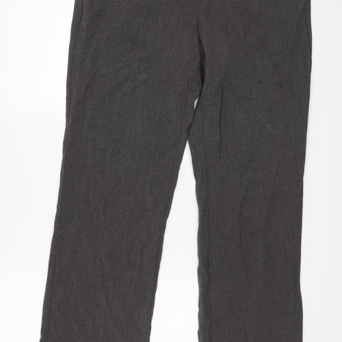 R Essential Womens Grey   Trousers  Size 14 L32 in
