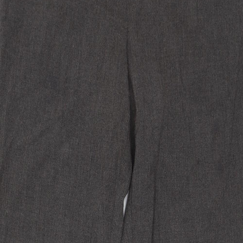 R Essential Womens Grey   Trousers  Size 14 L32 in