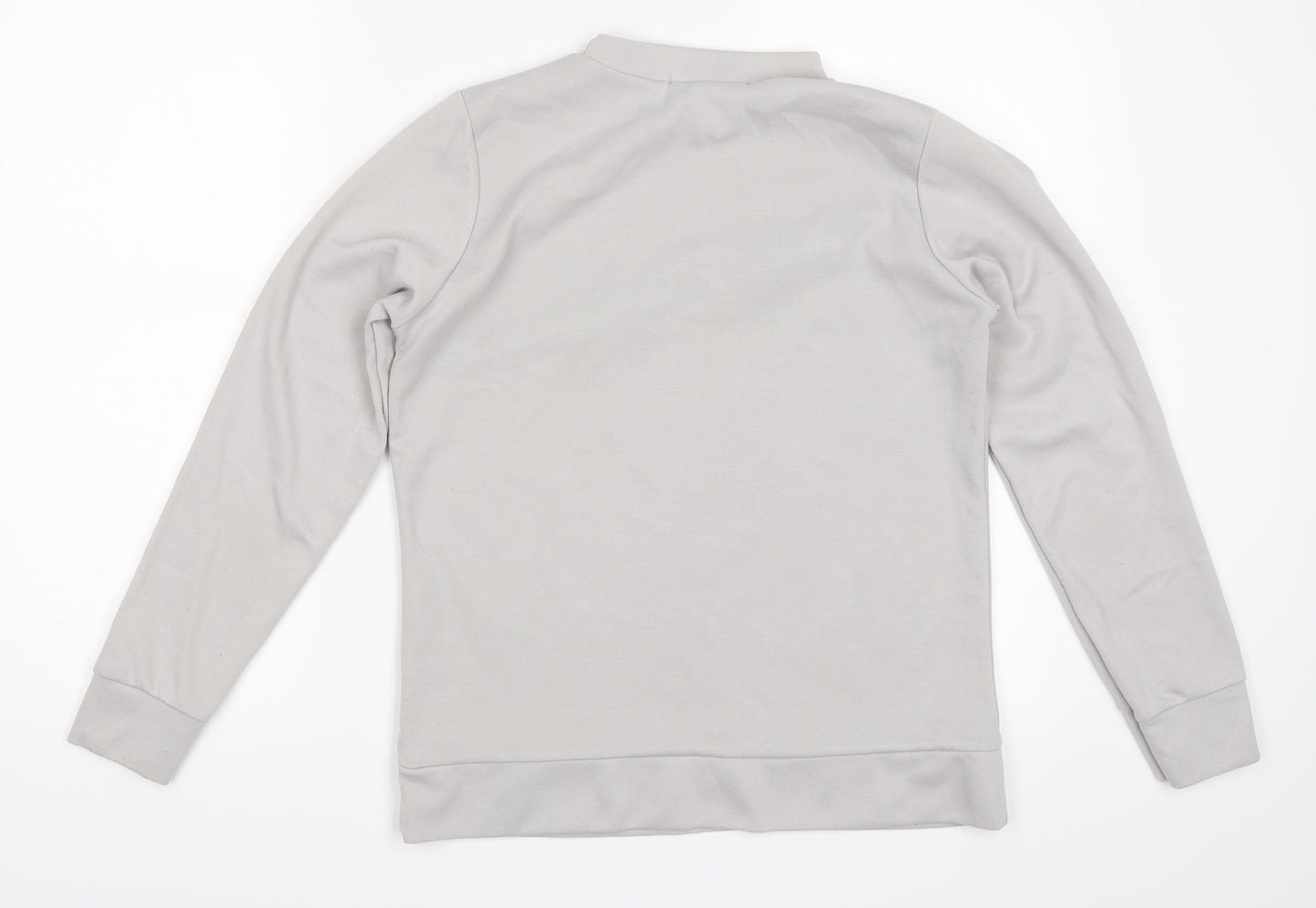 Misspap Womens Grey   Pullover Sweatshirt Size L