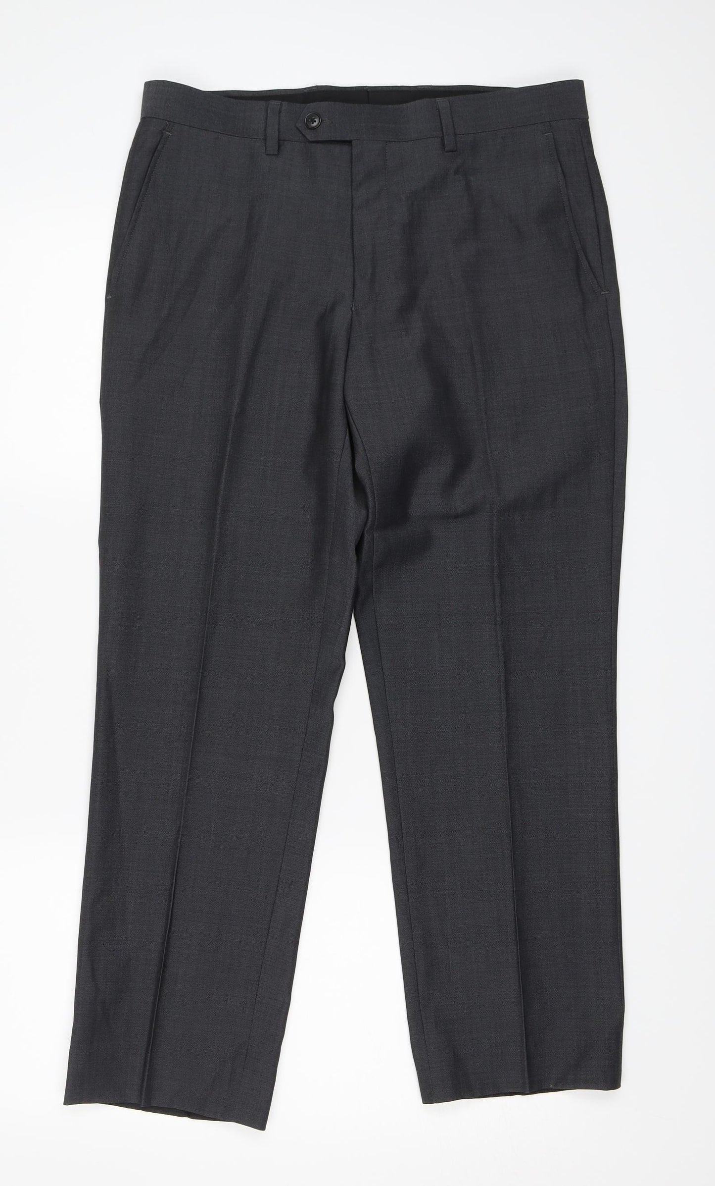NEXT Mens Grey   Trousers  Size 32 in L28 in