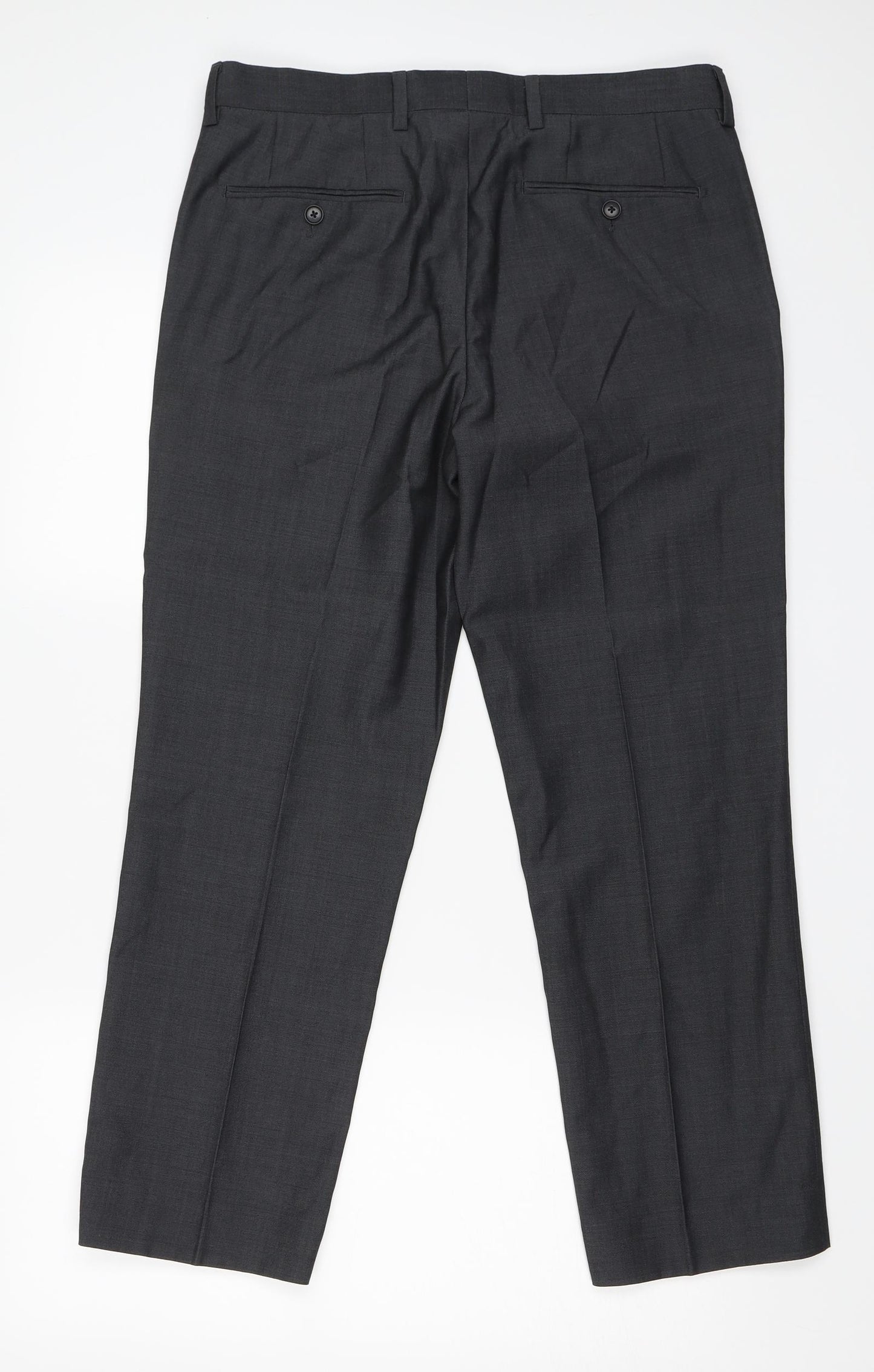 NEXT Mens Grey   Trousers  Size 32 in L28 in