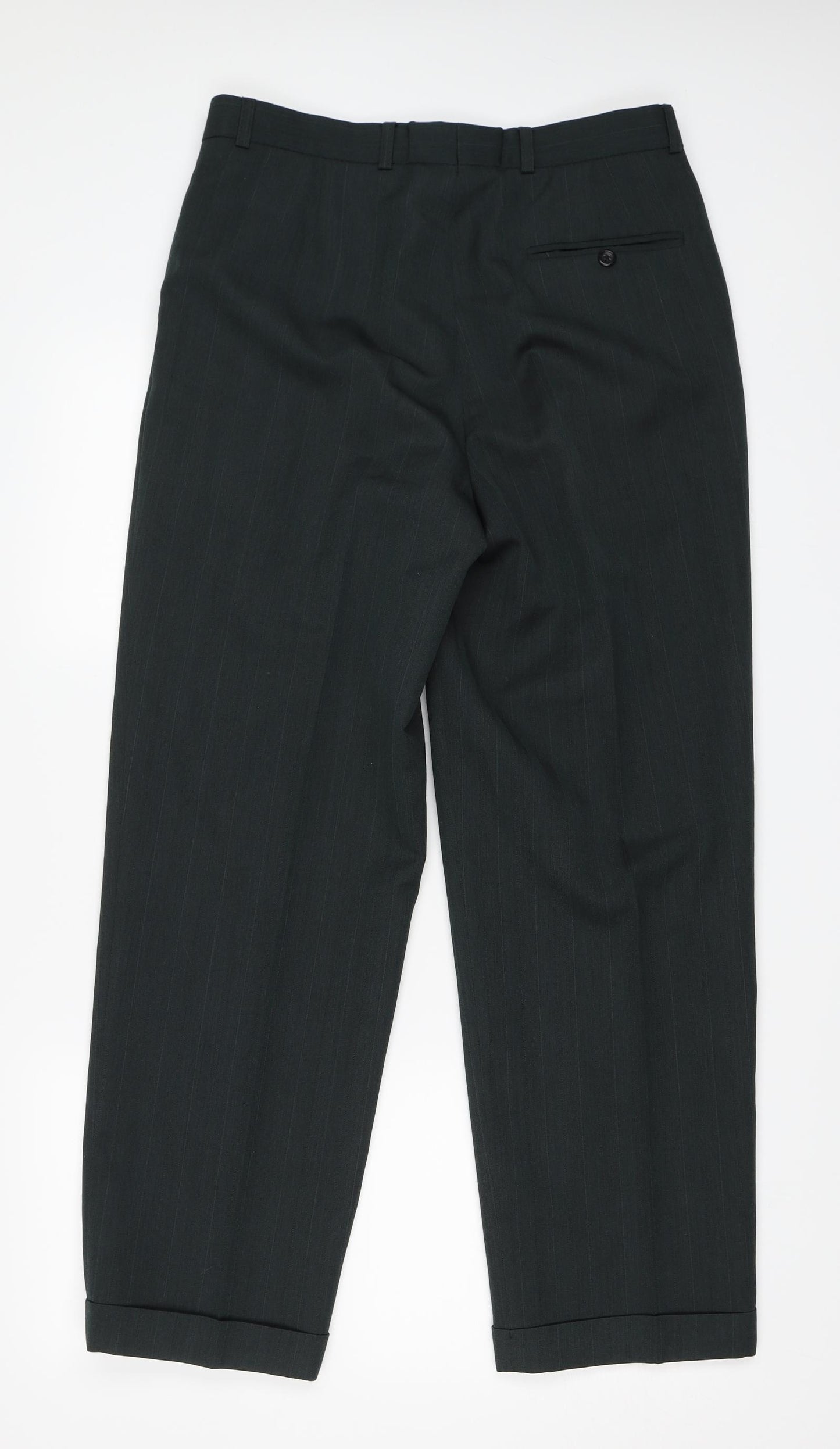 Burton Mens Green   Trousers  Size 32 in L30 in