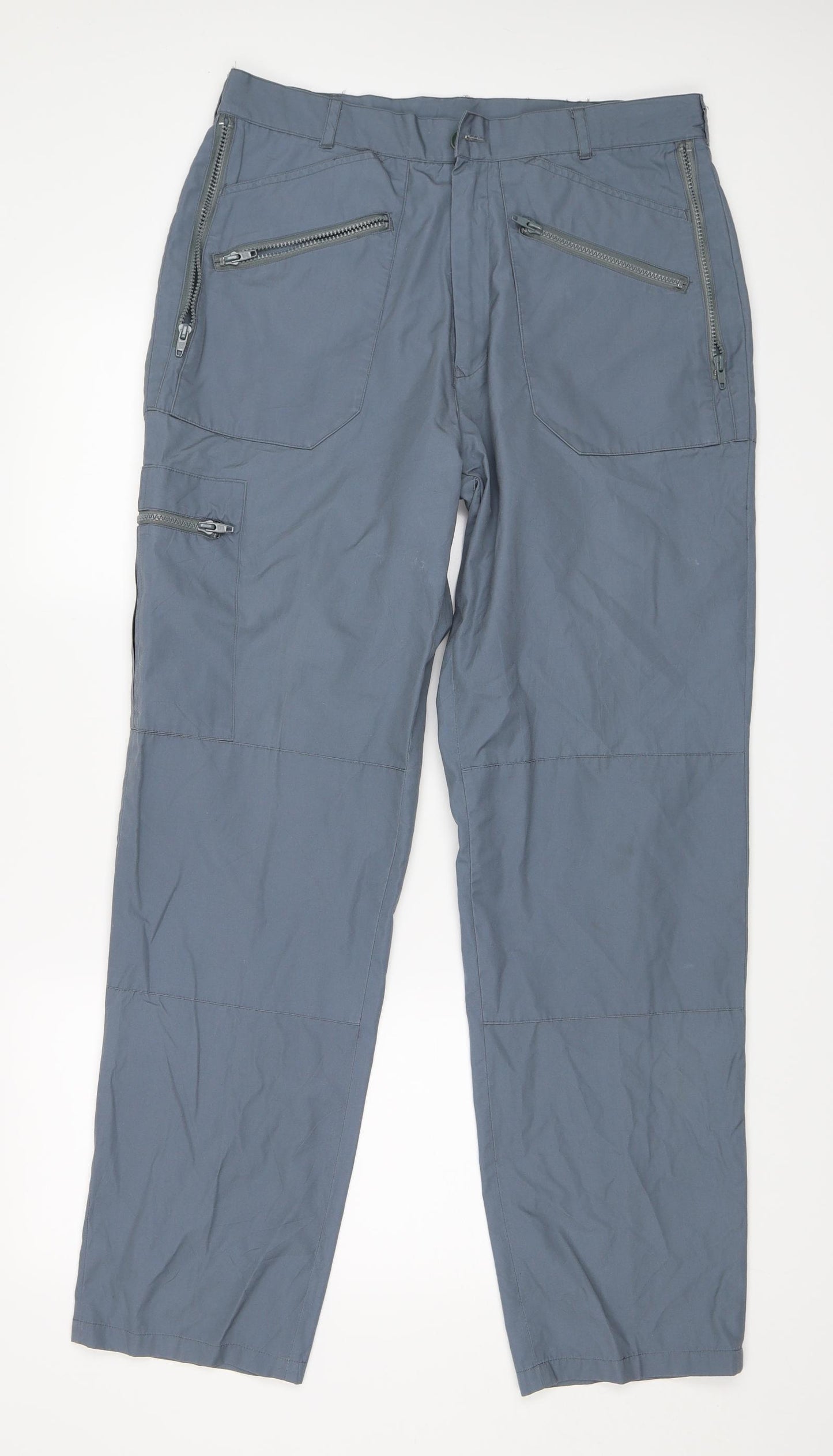 Regatta Mens Blue   Cargo Trousers Size 36 in L32 in