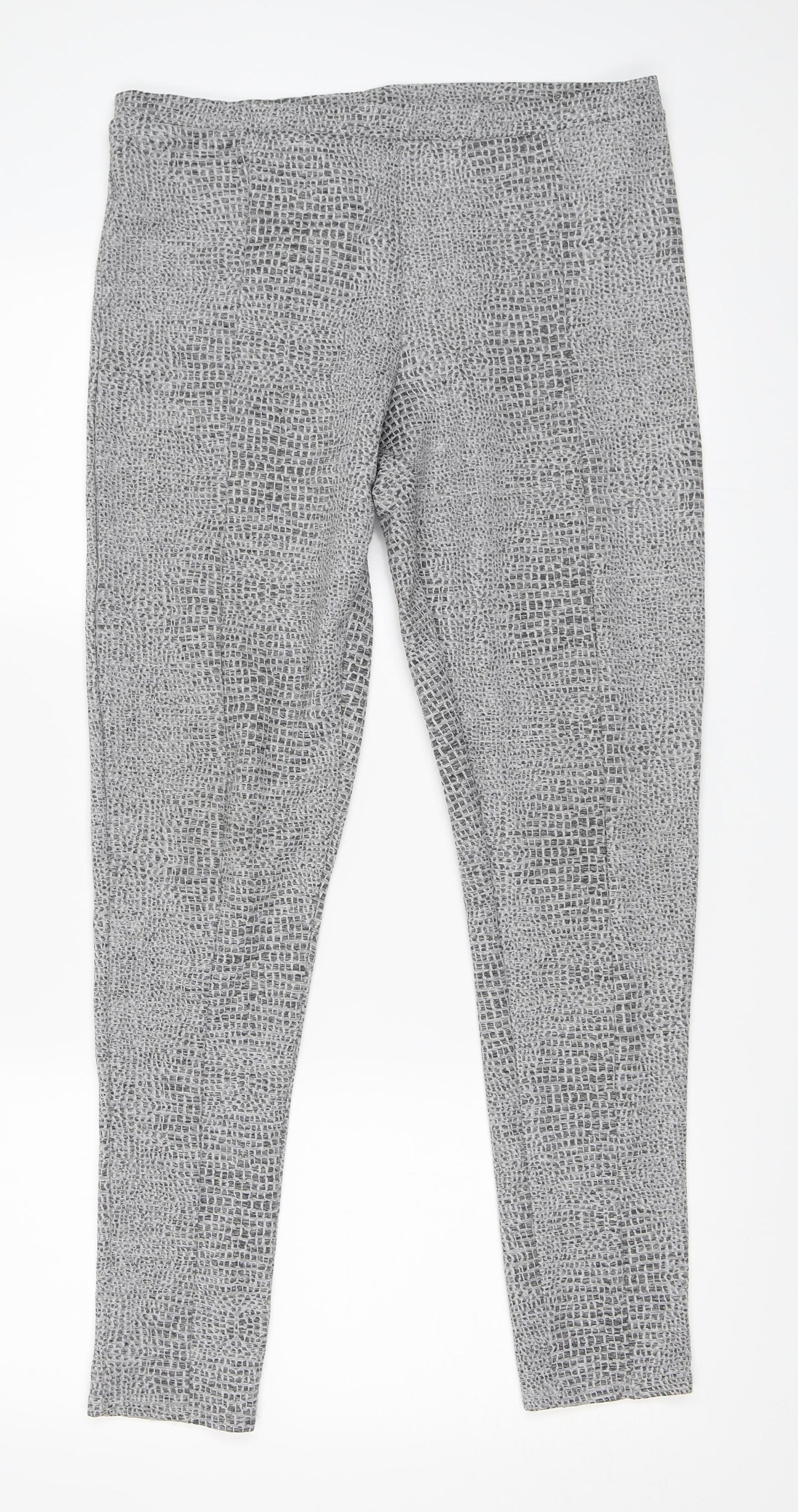 George Womens Grey   Capri Leggings Size 14 L29 in