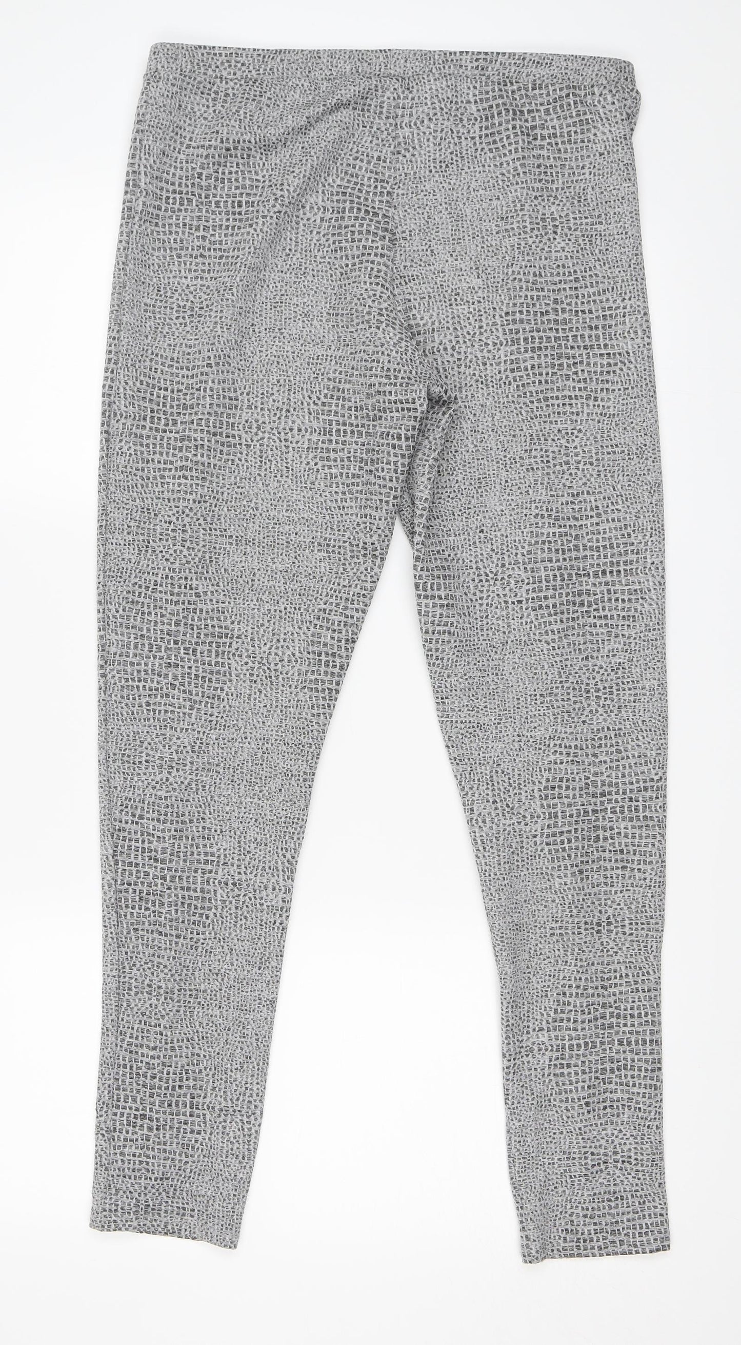 George Womens Grey   Capri Leggings Size 14 L29 in