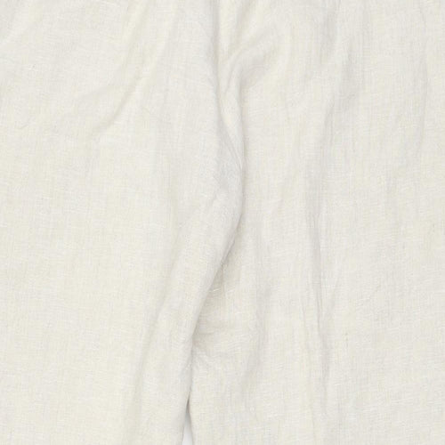 Austin Reed Womens Beige   Cropped Trousers Size 18 L24.5 in