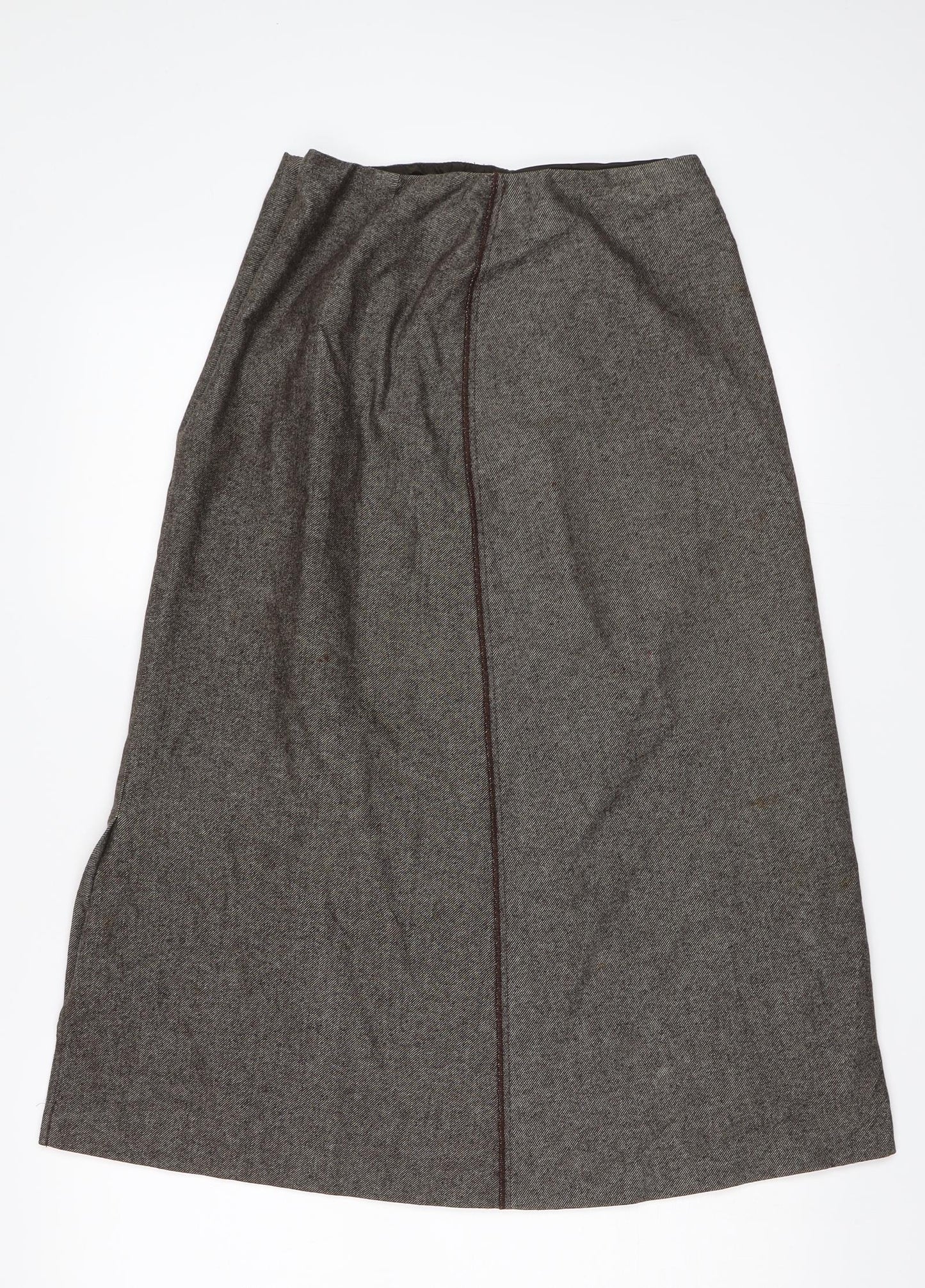 Marks and Spencer Womens Brown   Straight & Pencil Skirt Size 10