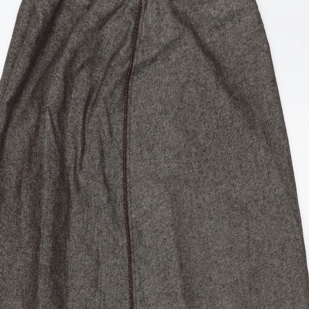 Marks and Spencer Womens Brown   Straight & Pencil Skirt Size 10