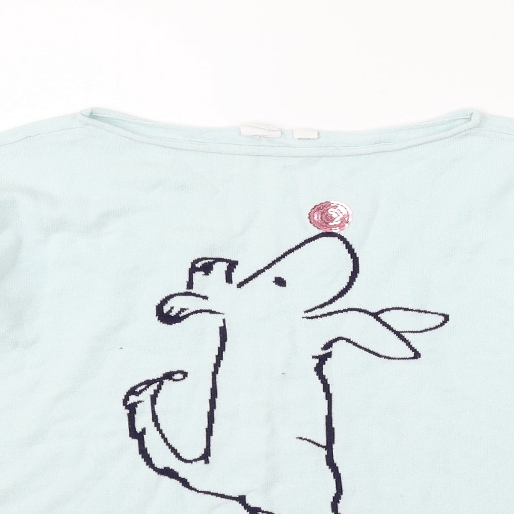 Gap kids Girls Green   Pullover Jumper Size XL  - mouse