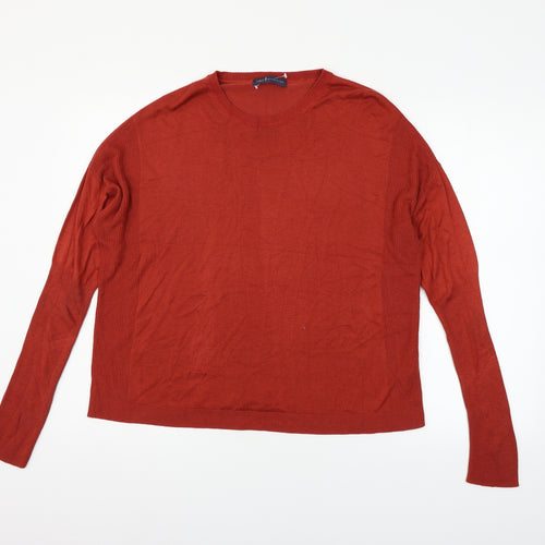 Marks and Spencer Womens Red   Pullover Jumper Size 16