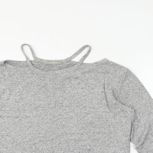 COIN 1804 Womens Grey   Pullover Jumper Size L