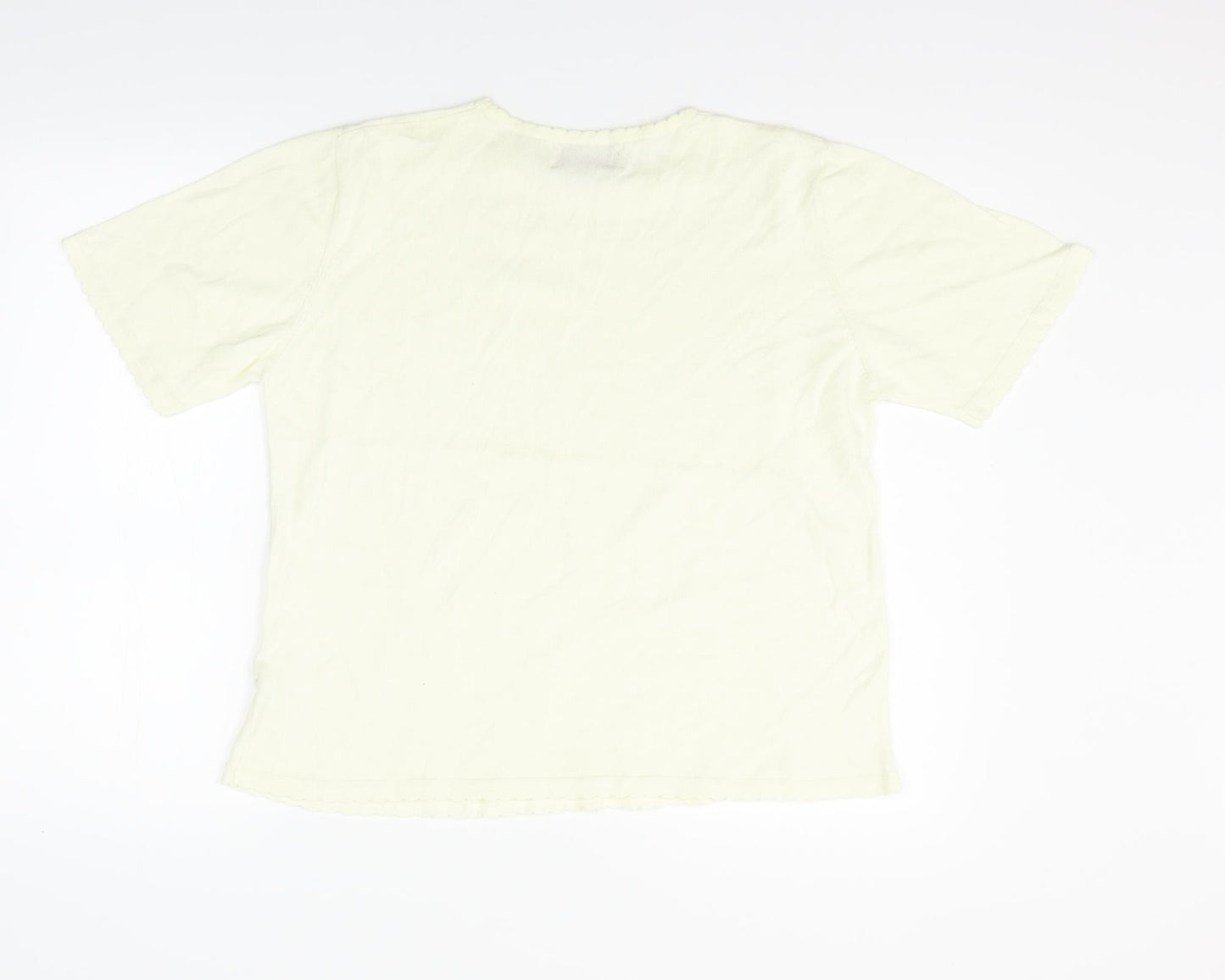 COUNTRY COLLECTION Womens Beige   Basic Polo Size M