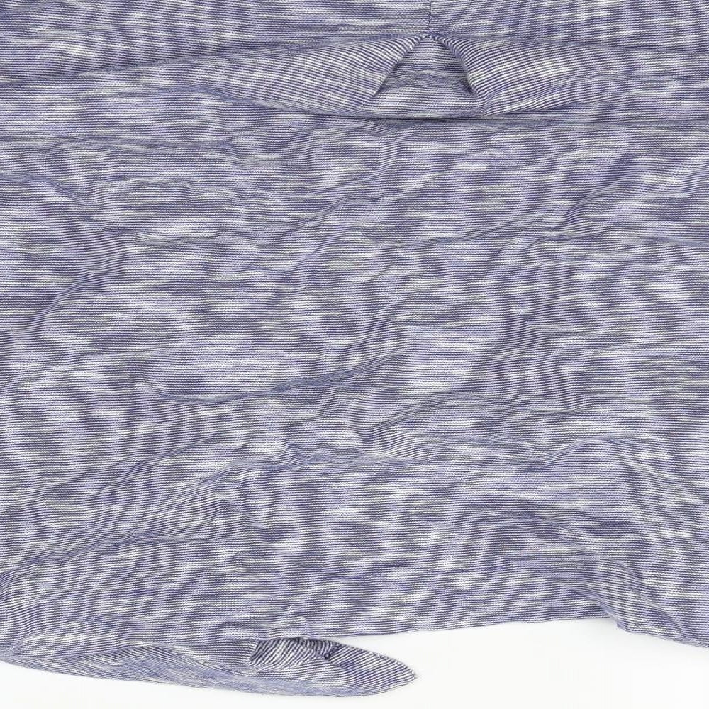 Fat Face Womens Blue Striped  Cardigan Jumper Size 12