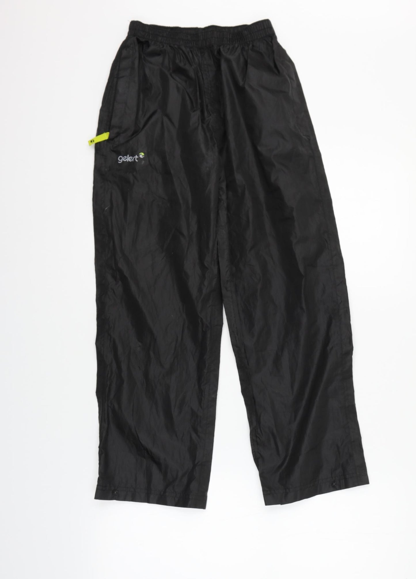 Gelert Girls Black   Rain Trousers Trousers Size 9-10 Years - Elastic Waist Band