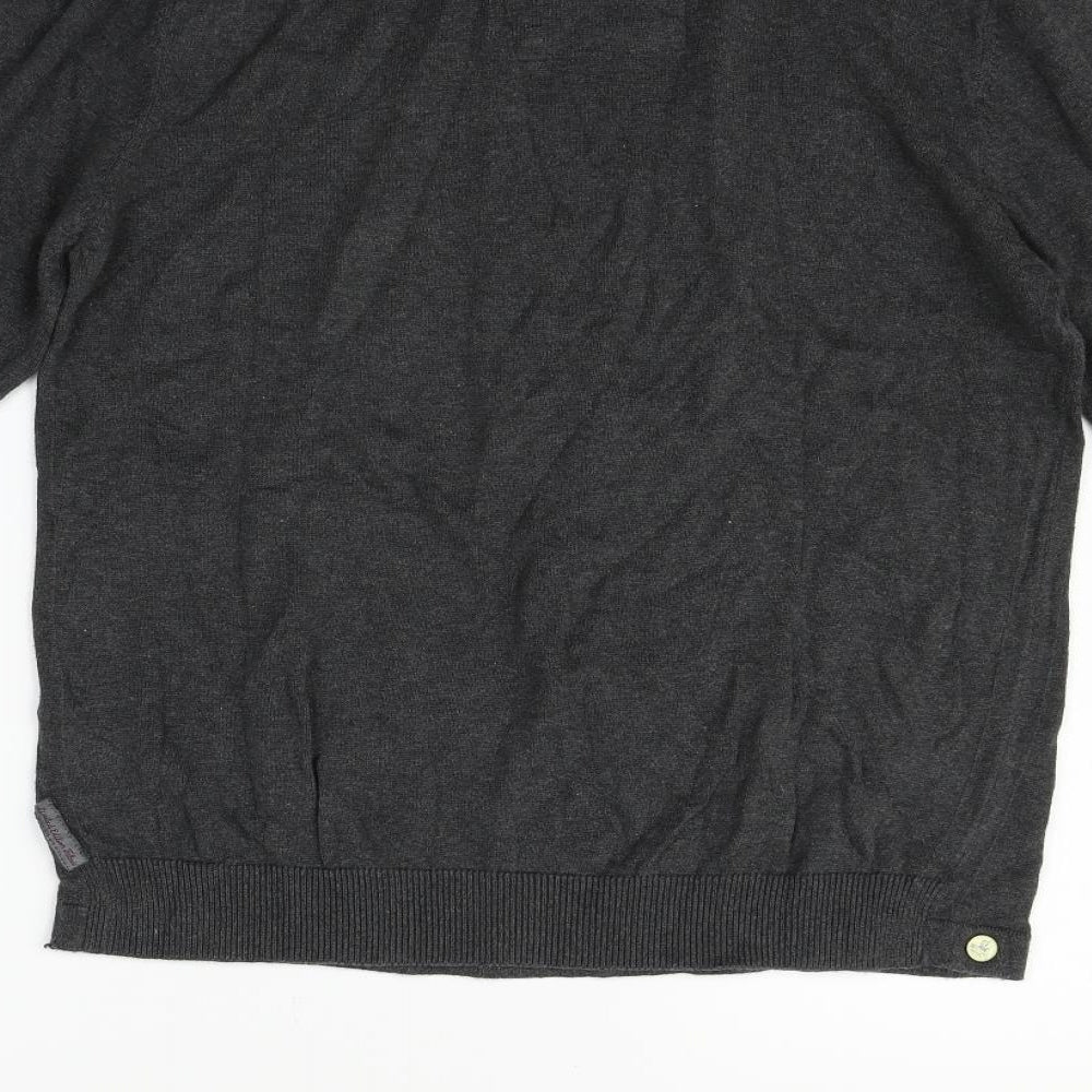 Two Stoned Mens Grey   Pullover Jumper Size M