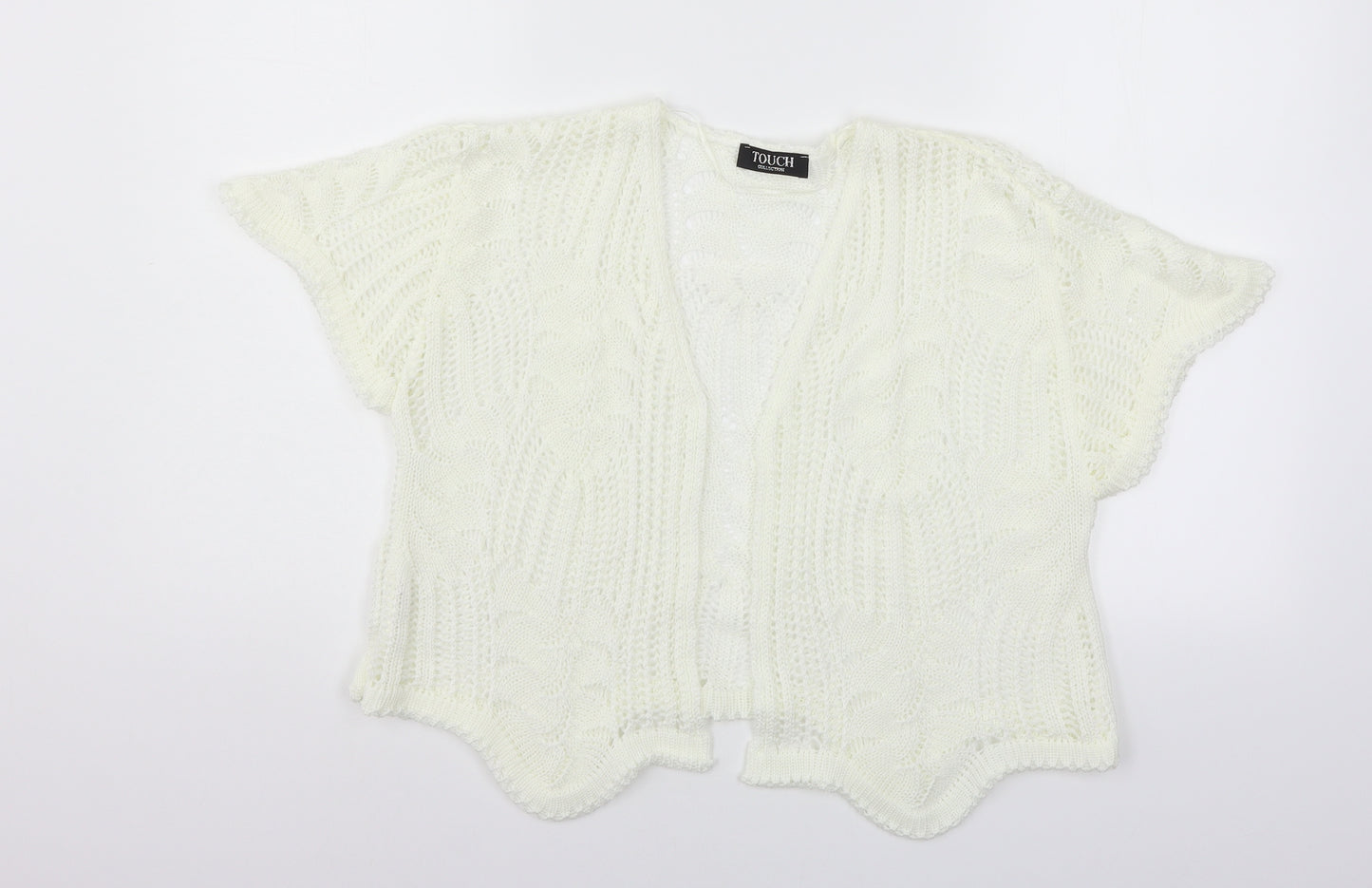 Touch Womens Beige   Cardigan Jumper Size 10