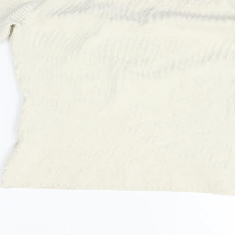 Jaeger Womens Beige   Pullover Jumper Size M