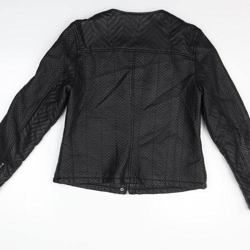 NEXT Womens Black   Jacket Coat Size 16  - washable marks