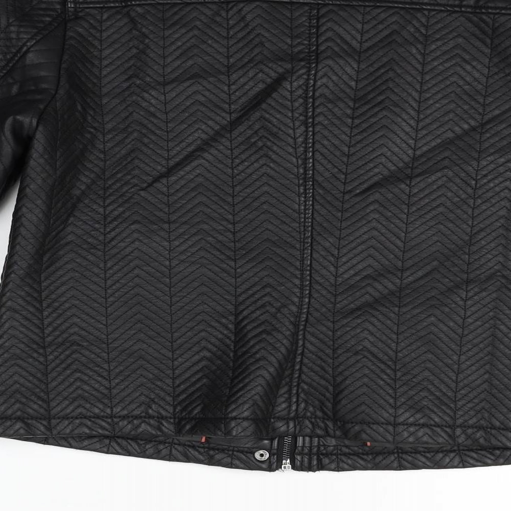 NEXT Womens Black   Jacket Coat Size 16  - washable marks