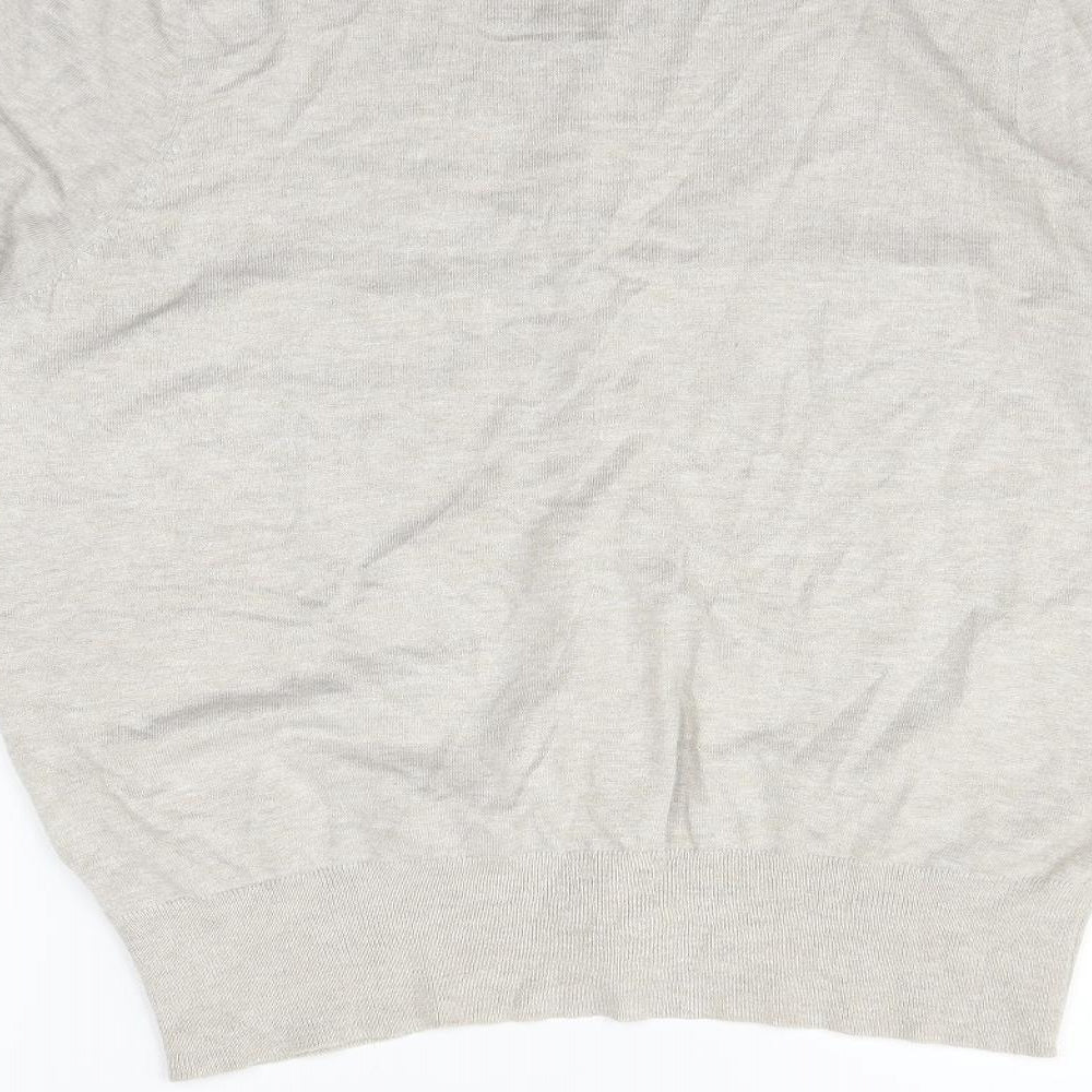 Marks and Spencer Womens Beige   Cardigan Jumper Size 18