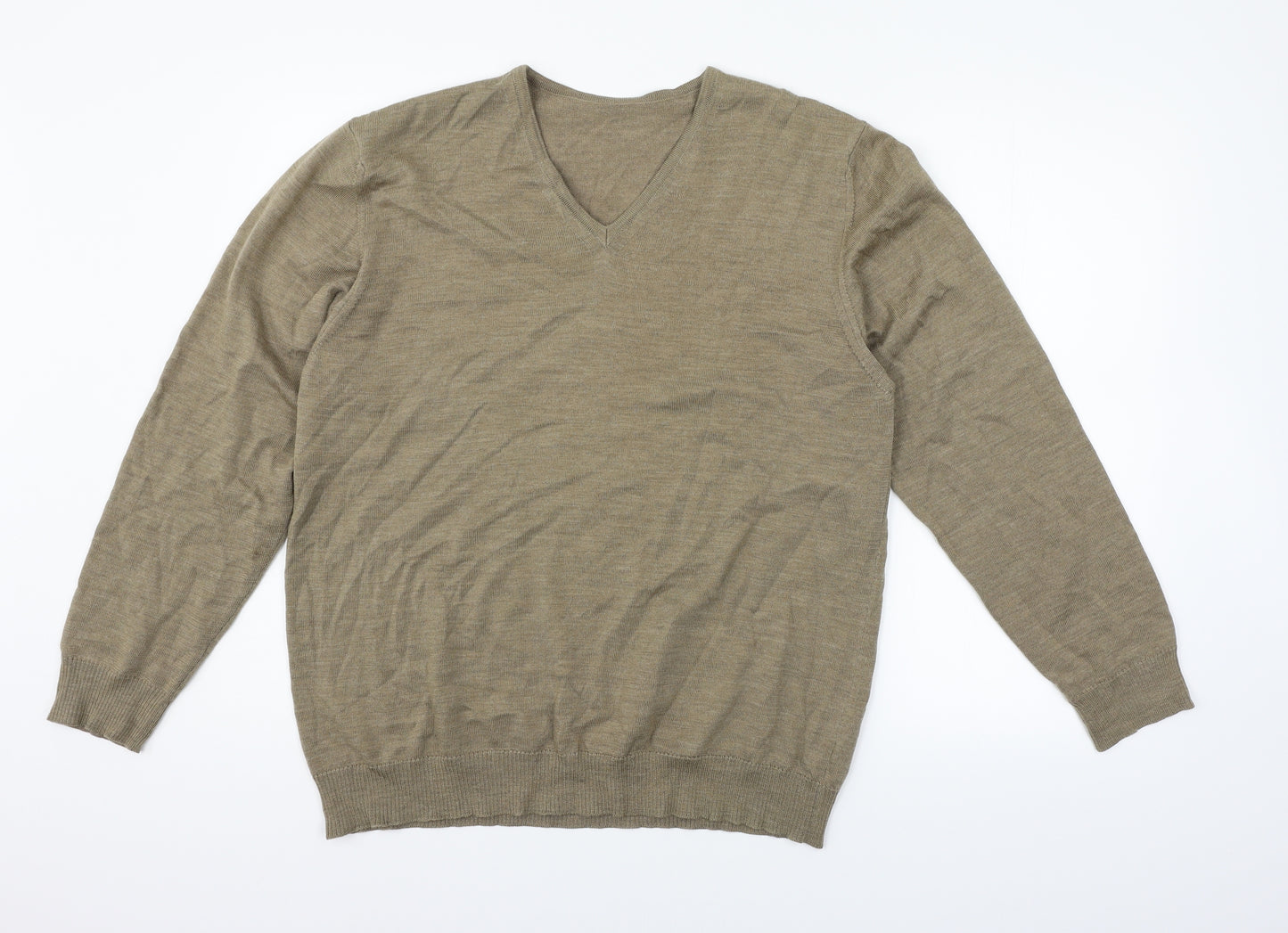 NEXT Mens Beige   Pullover Jumper Size XL