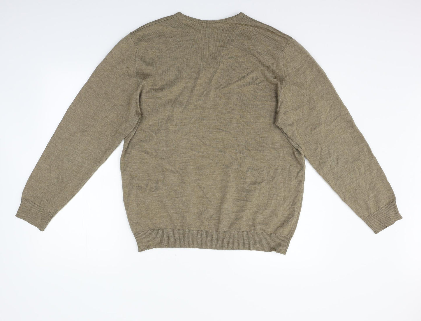 NEXT Mens Beige   Pullover Jumper Size XL