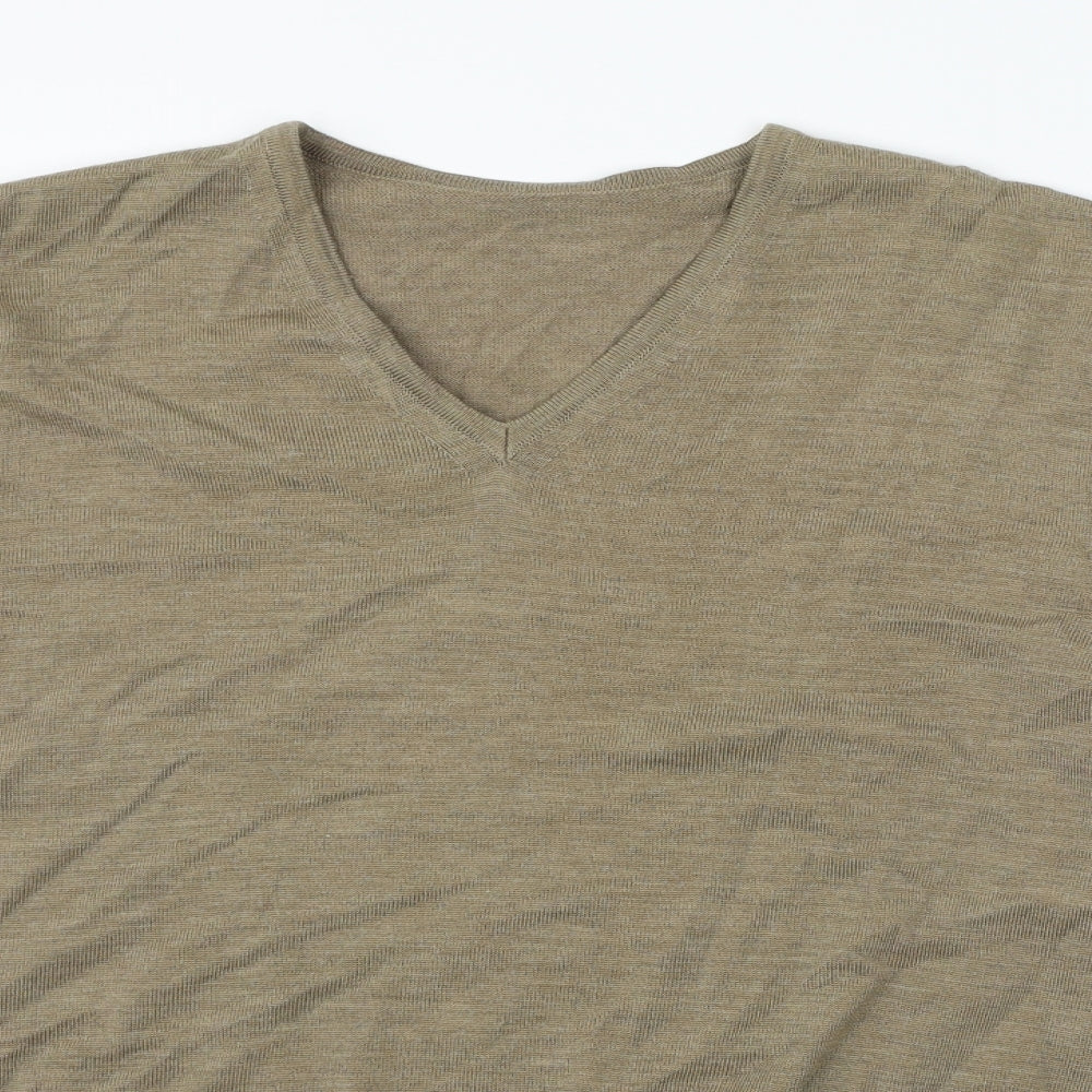 NEXT Mens Beige   Pullover Jumper Size XL