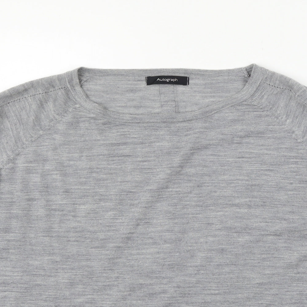 Autograph Womens Grey   Pullover Jumper Size 20