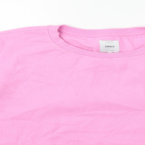 ONLY  Womens Pink   Pullover Jumper Size S  - washable marks