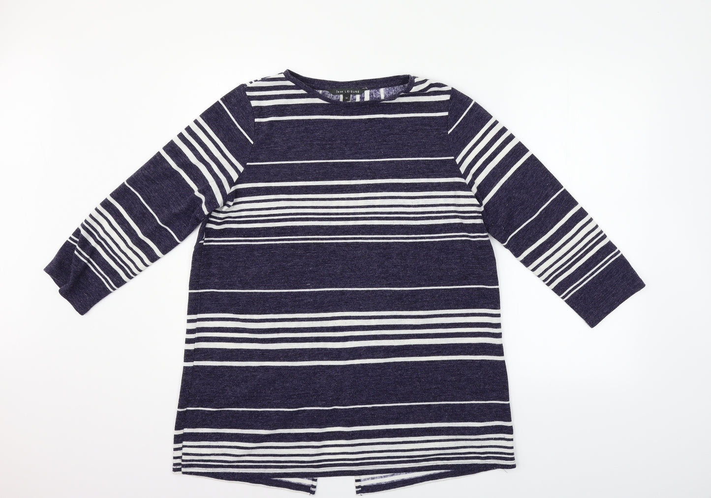 Love Leisure Womens Blue Striped  Jumper Dress  Size 14