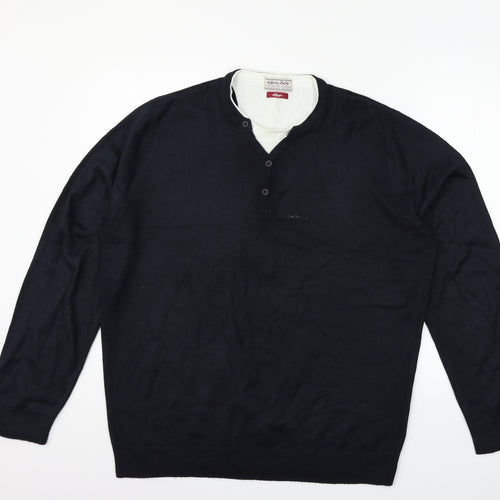 TU Womens Blue   Pullover Jumper Size L  - washable marks