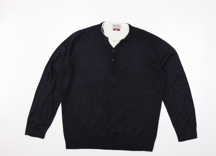 TU Womens Blue   Pullover Jumper Size L  - washable marks