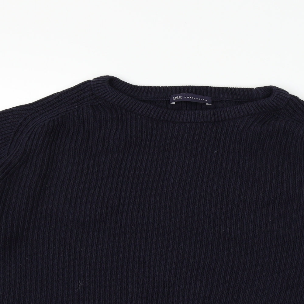 Marks and Spencer Womens Blue   Pullover Jumper Size 22