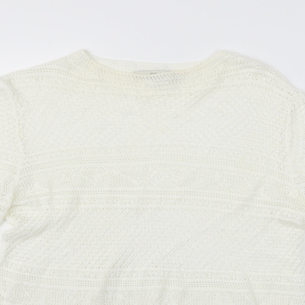 NEXT Womens White   Pullover Jumper Size 16