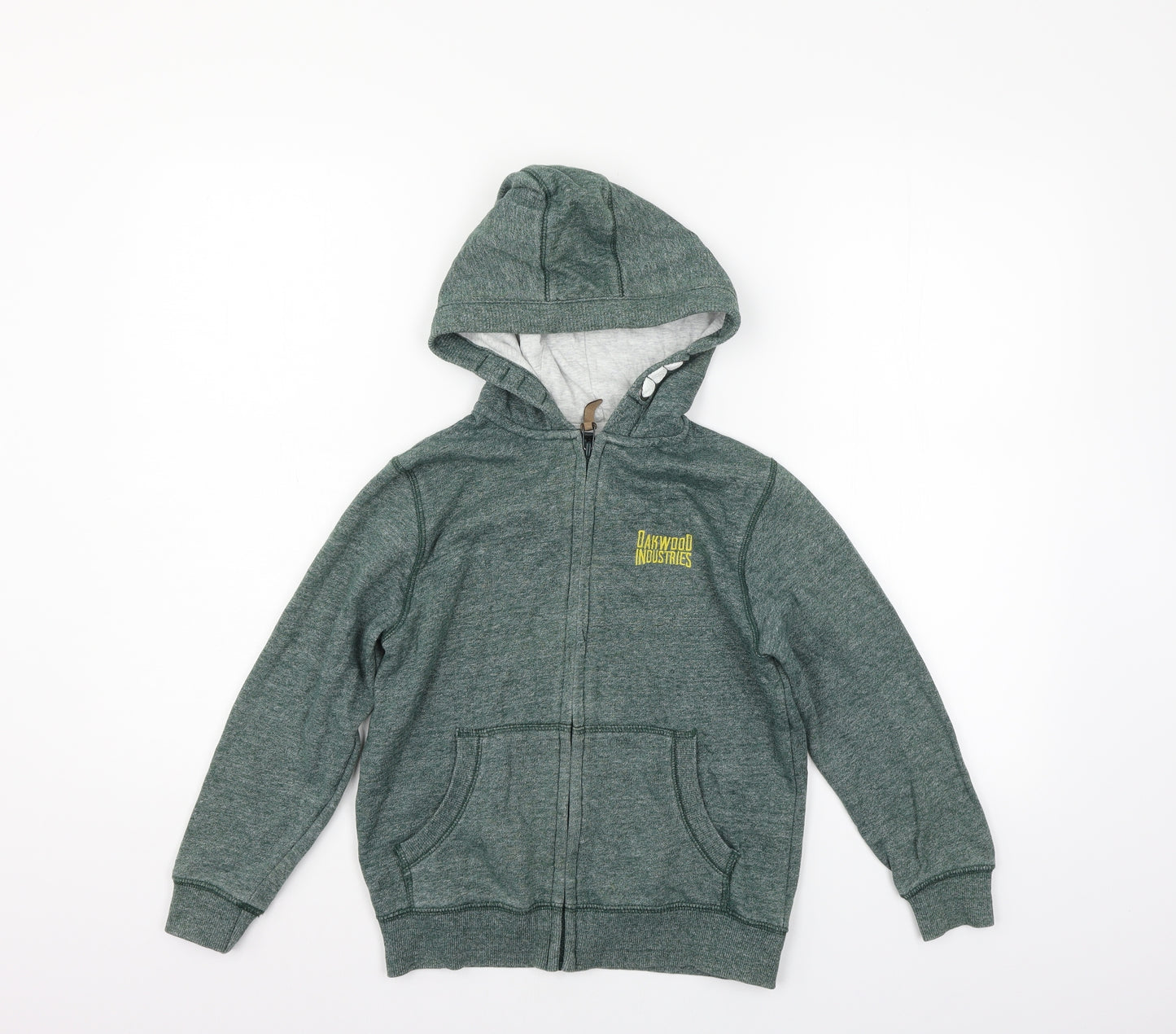 TU Boys Green   Full Zip Jumper Size 8 Years