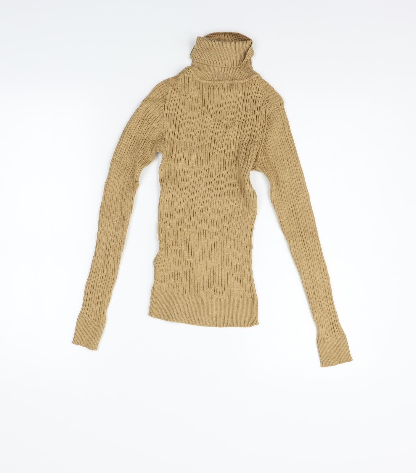 Primark Womens Beige   Basic T-Shirt Size 2XS