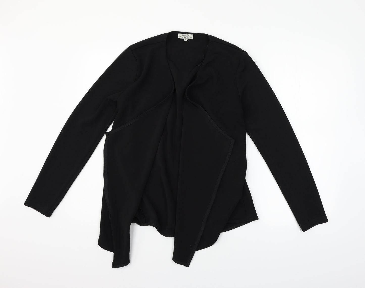 Papaya Womens Black   Cardigan Jumper Size 10