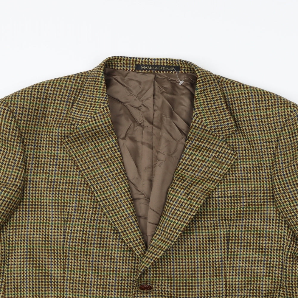 Marks and Spencer Womens Beige   Jacket Blazer Size 42