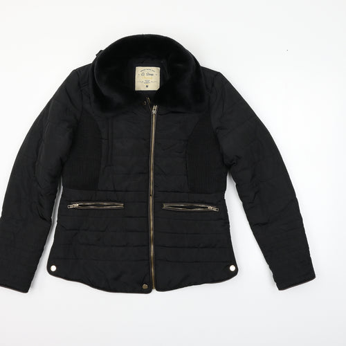 CI SONO Womens Black   Jacket  Size M