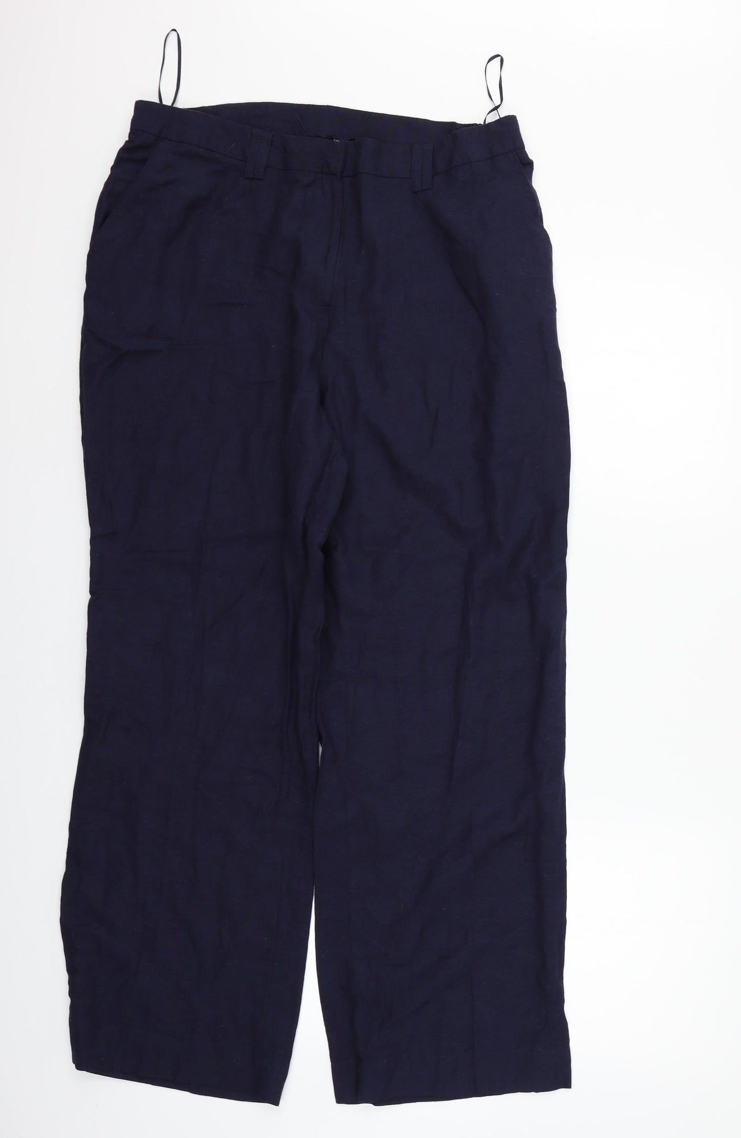 Joanna Womens Blue   Trousers  Size 16 L27 in