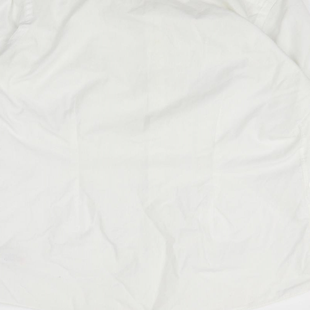 NEXT Mens White    Button-Up Size 16