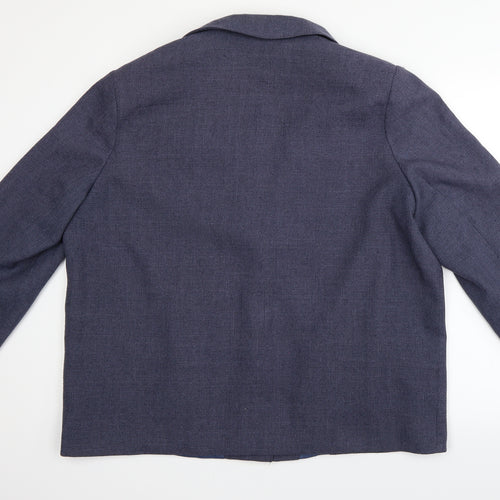 Lady Lane Womens Blue   Jacket Blazer Size 20
