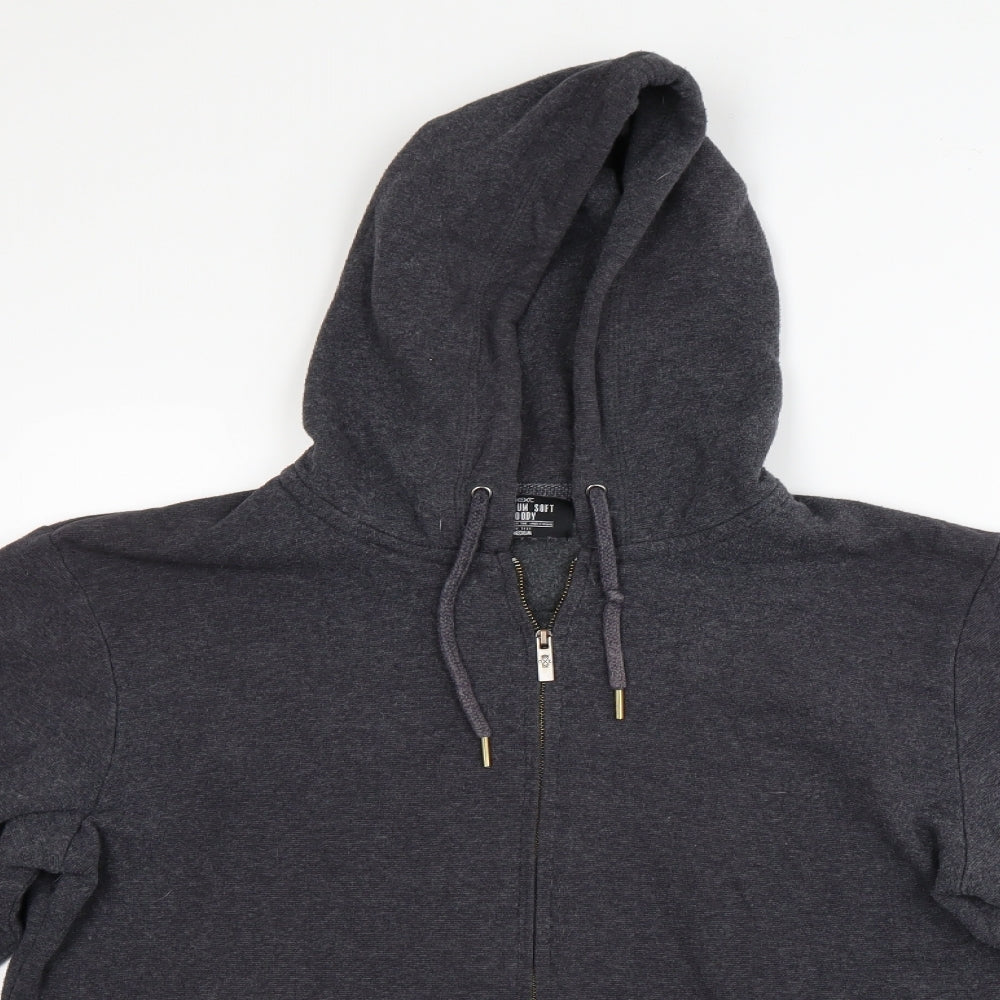 NEXT Mens Grey   Full Zip Hoodie Size M