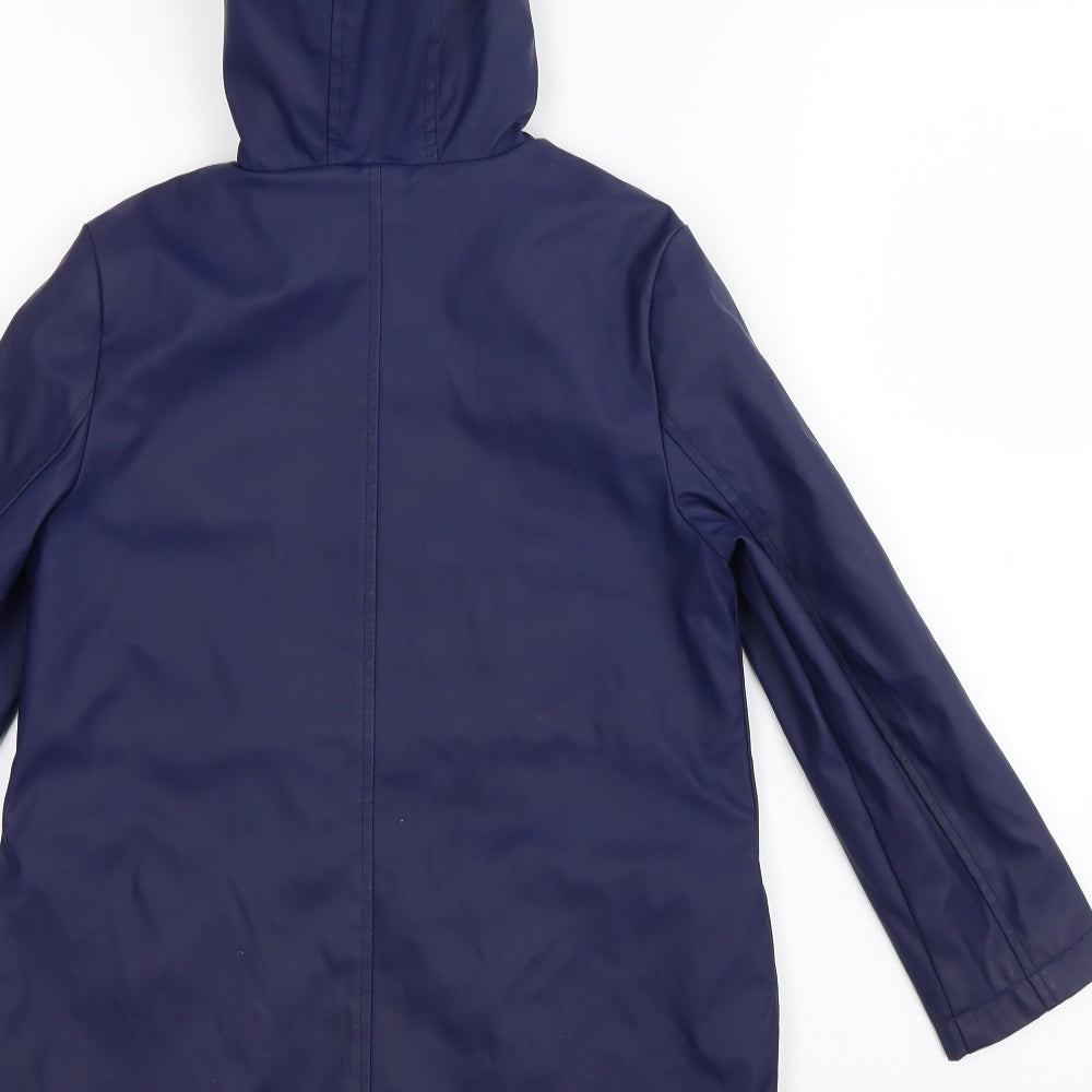 Marks and Spencer Boys Blue   Rain Coat Coat Size 7-8 Years