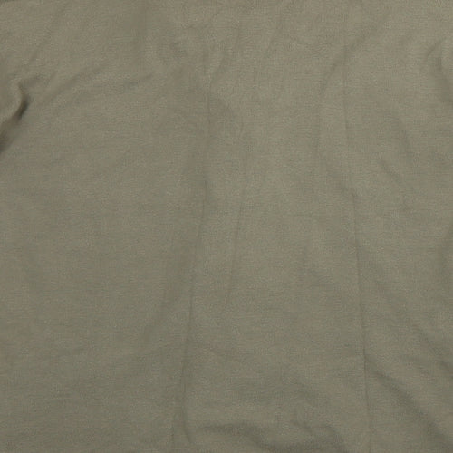 George Womens Green   Basic Button-Up Size 14