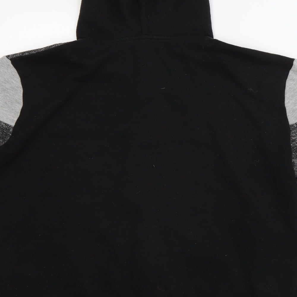 New Look Mens Black   Full Zip Hoodie Size M