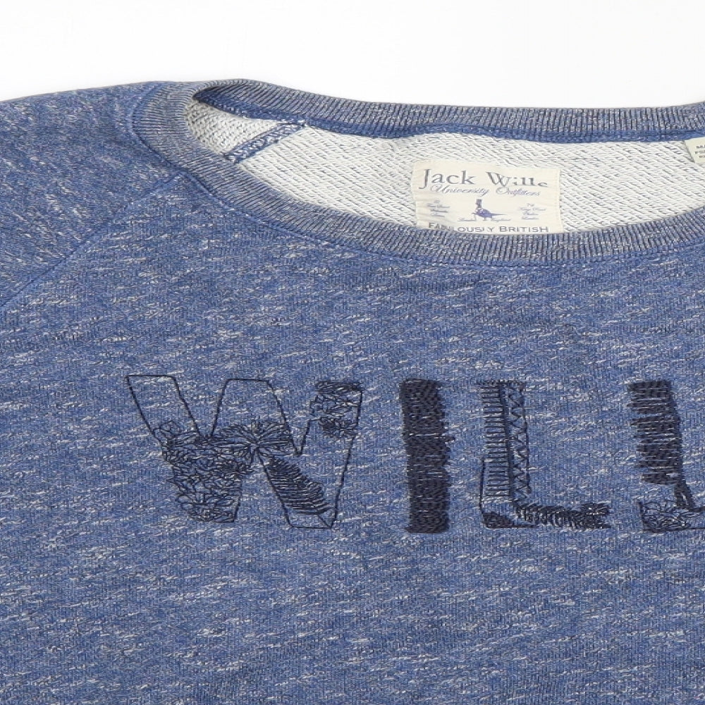 Jack Wills Womens Blue   Pullover Jumper Size 14